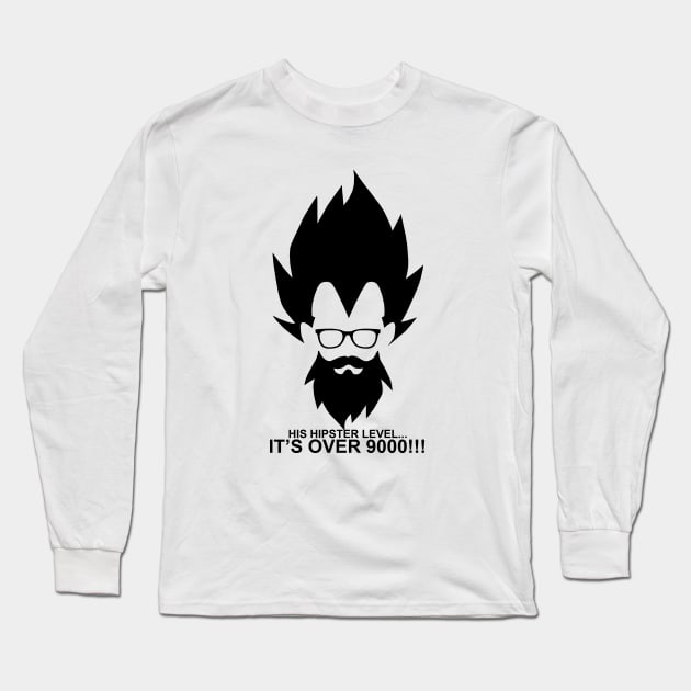 Hipster Vegeta Long Sleeve T-Shirt by NemiMakeit